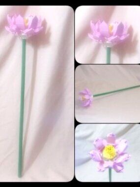 LEGO Botanical Flowers - 1 pcs Lotus Pink - Individual Sale 40647 + Free Gift